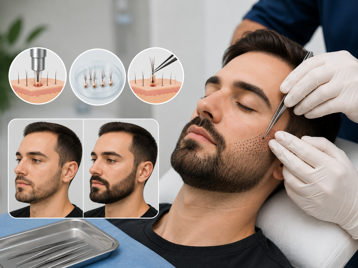 Beard Transplantation