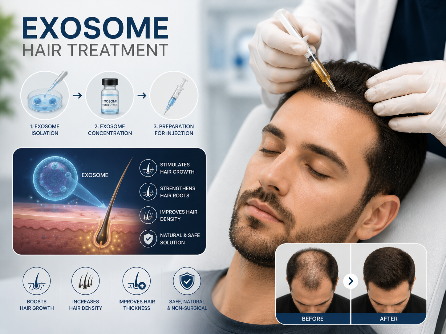 Exosome Hair Treatment