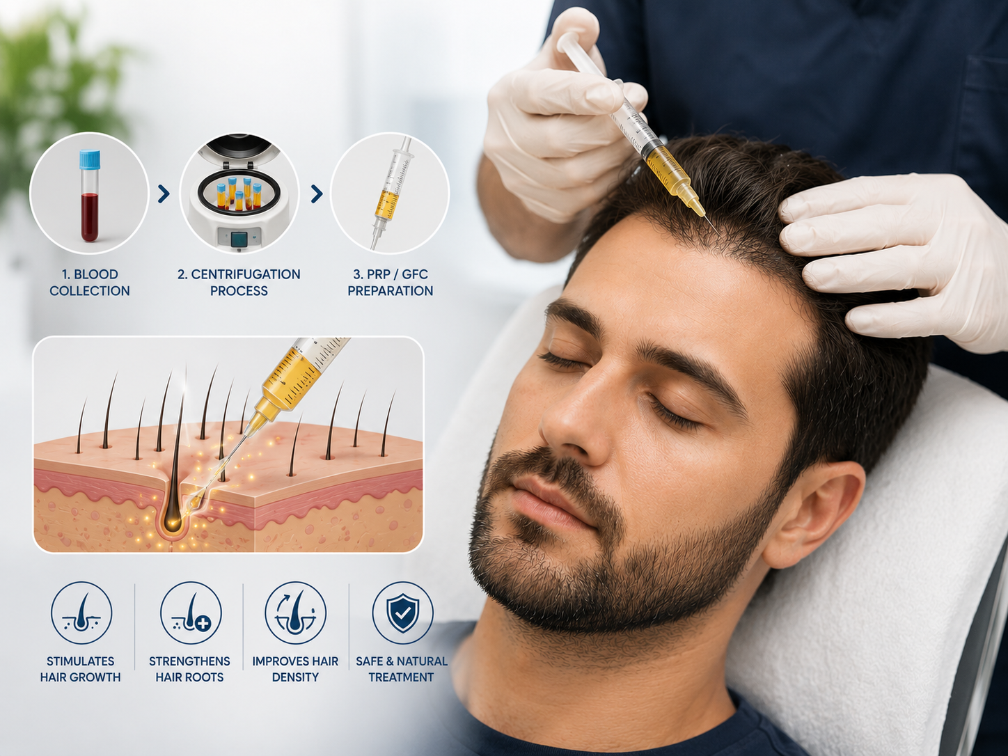 PRP/GFC Hair Treatment